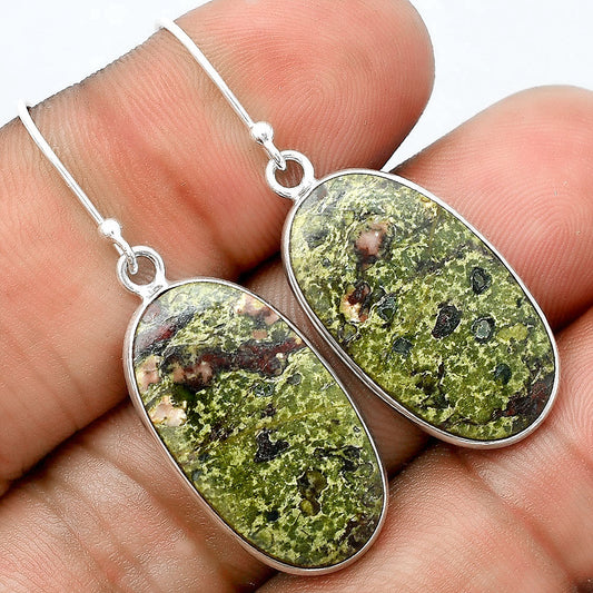 Dragon Blood Stone - South Africa Earrings E-1001 SDE56124
