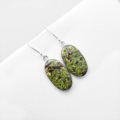 Dragon Blood Stone - South Africa Earrings E-1001 SDE56124