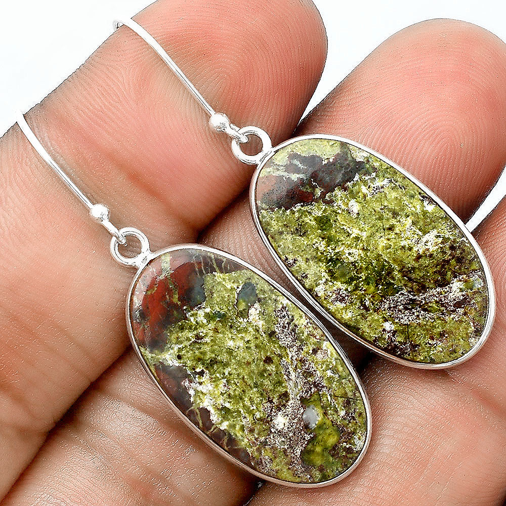 Dragon Blood Stone - South Africa Earrings E-1001 SDE56125