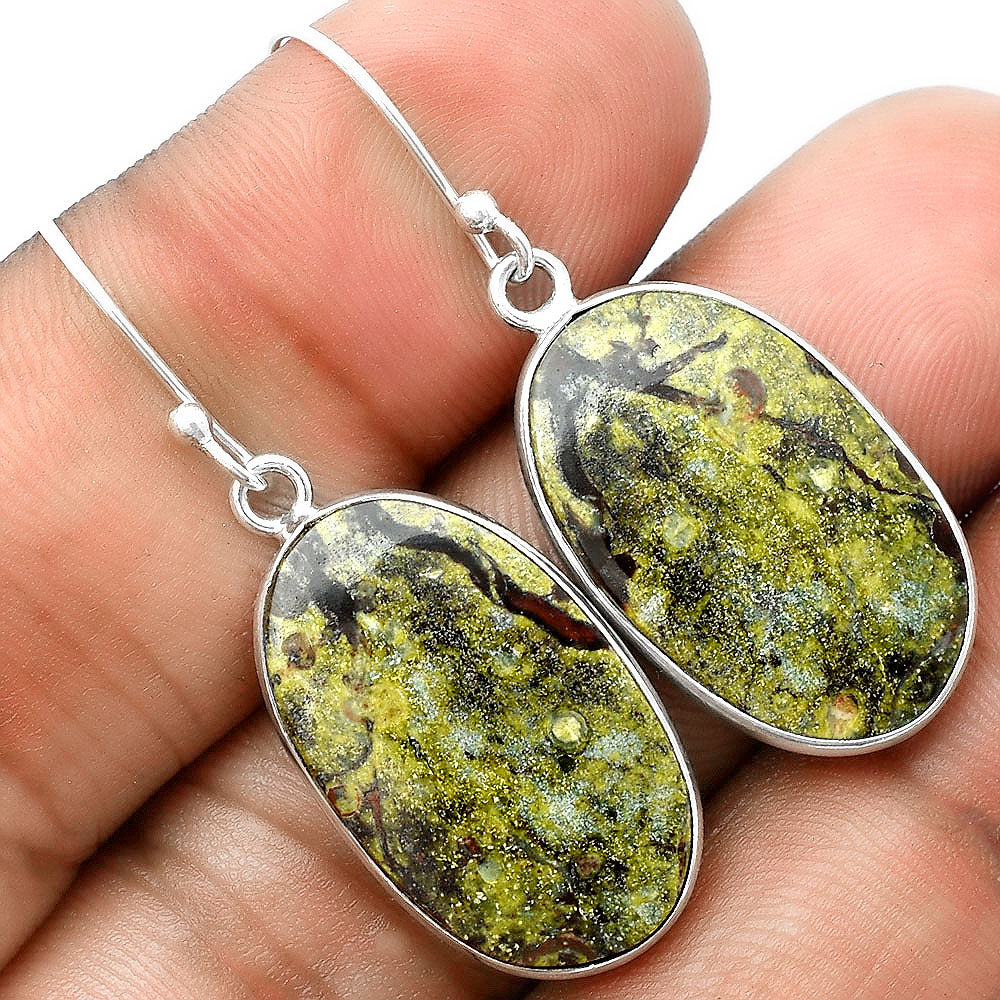 Dragon Blood Stone - South Africa Earrings E-1001 SDE56131