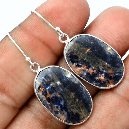 Natural Sodalite Earrings E-1001 SDE56135