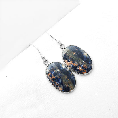 Natural Sodalite Earrings E-1001 SDE56135