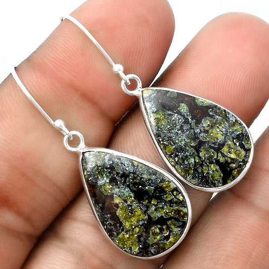 Dragon Blood Stone - South Africa Earrings E-1001 SDE56144