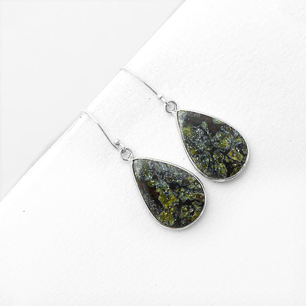Dragon Blood Stone - South Africa Earrings E-1001 SDE56144