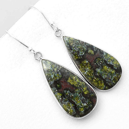 Dragon Blood Stone - South Africa Earrings E-1001 SDE56145