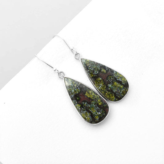 Dragon Blood Stone - South Africa Earrings E-1001 SDE56145