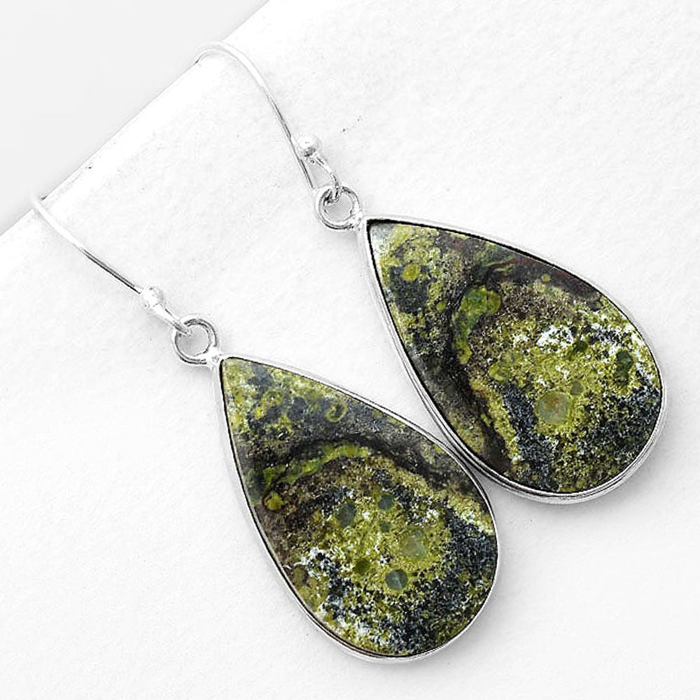 Dragon Blood Stone - South Africa Earrings E-1001 SDE56146