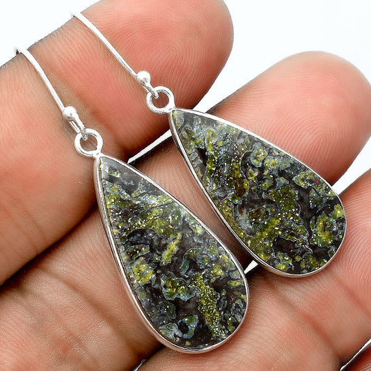 Dragon Blood Stone - South Africa Earrings E-1001 SDE56152