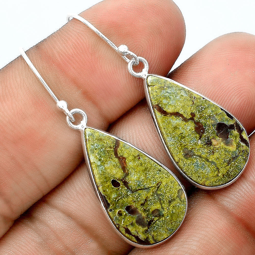 Dragon Blood Stone - South Africa Earrings E-1001 SDE56155