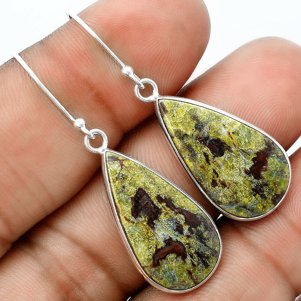 Dragon Blood Stone - South Africa Earrings E-1001 SDE56159