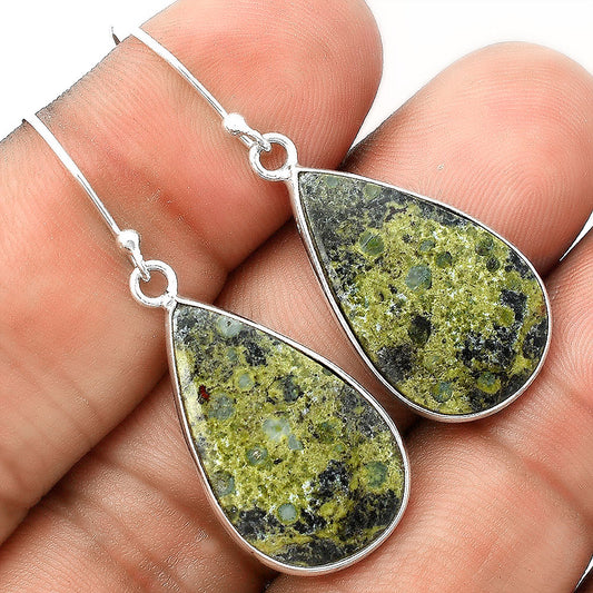 Dragon Blood Stone - South Africa Earrings E-1001 SDE56174