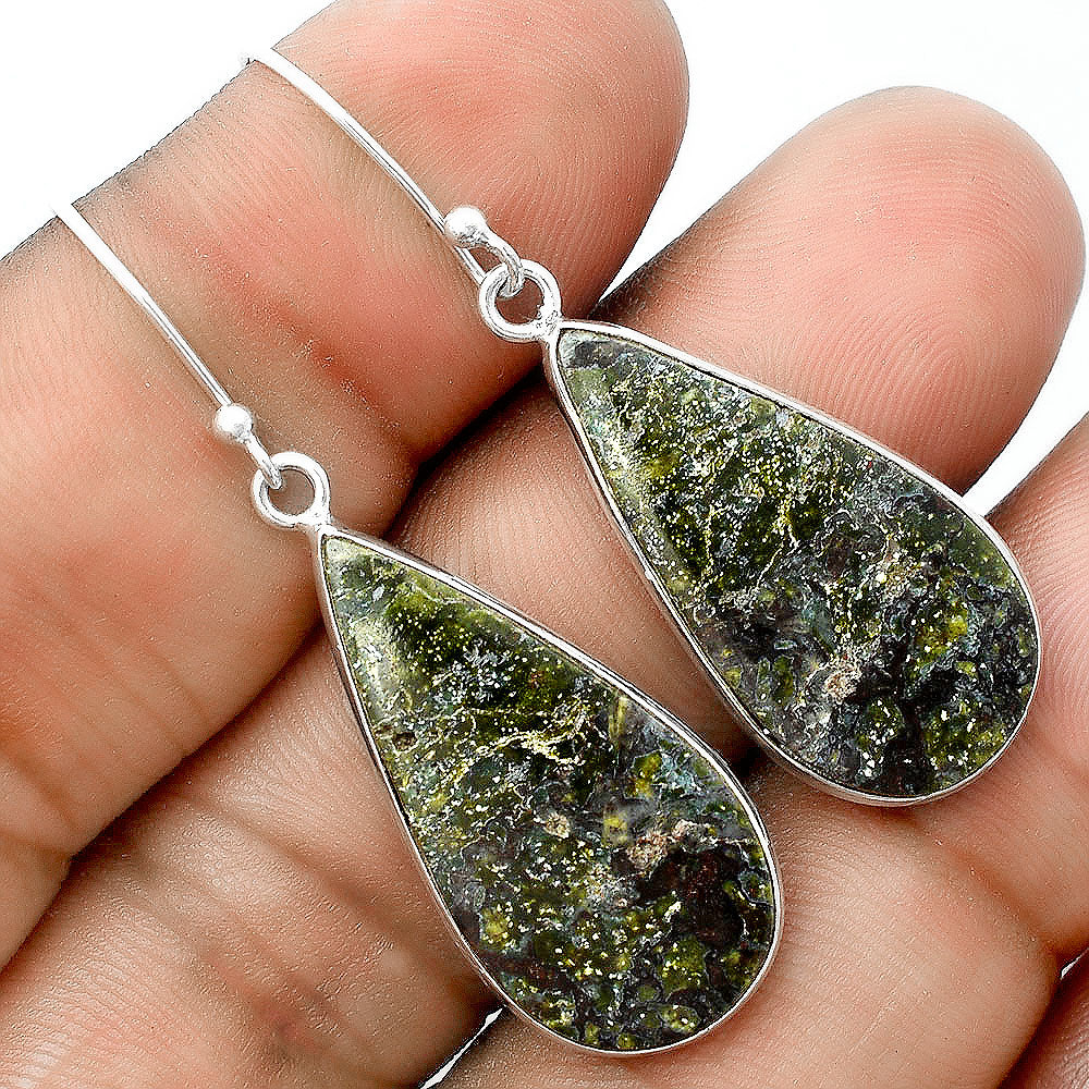 Dragon Blood Stone - South Africa Earrings E-1001 SDE56188