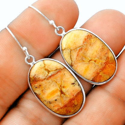 Natural Coral Jasper Earrings E-1001 SDE56368