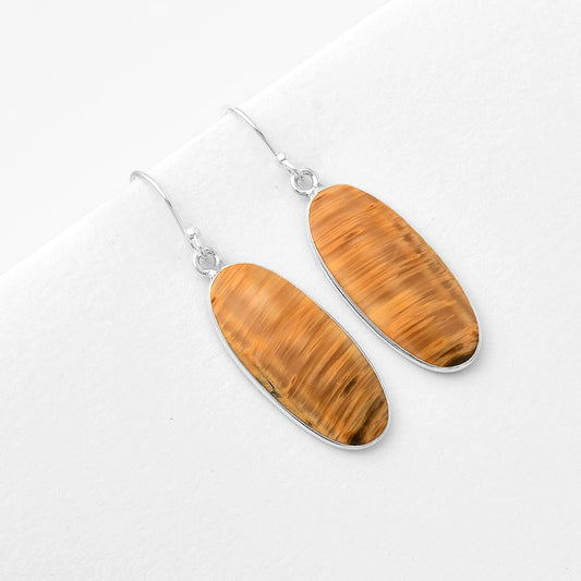 Natural Tiger Bee Earrings E-1001 SDE56737
