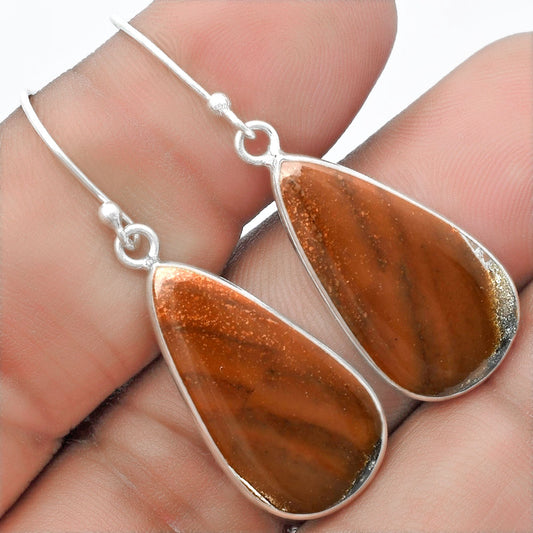 Natural Tabu Jasper Earrings E-1001 SDE57266