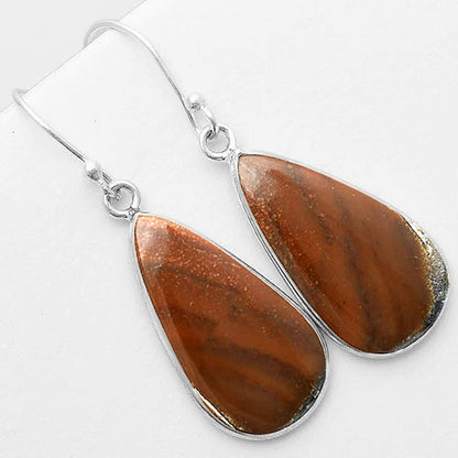 Natural Tabu Jasper Earrings E-1001 SDE57266