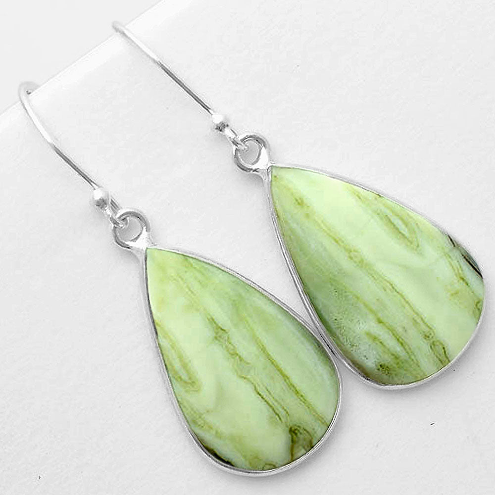Natural Serpentine Earrings E-1001 SDE57402