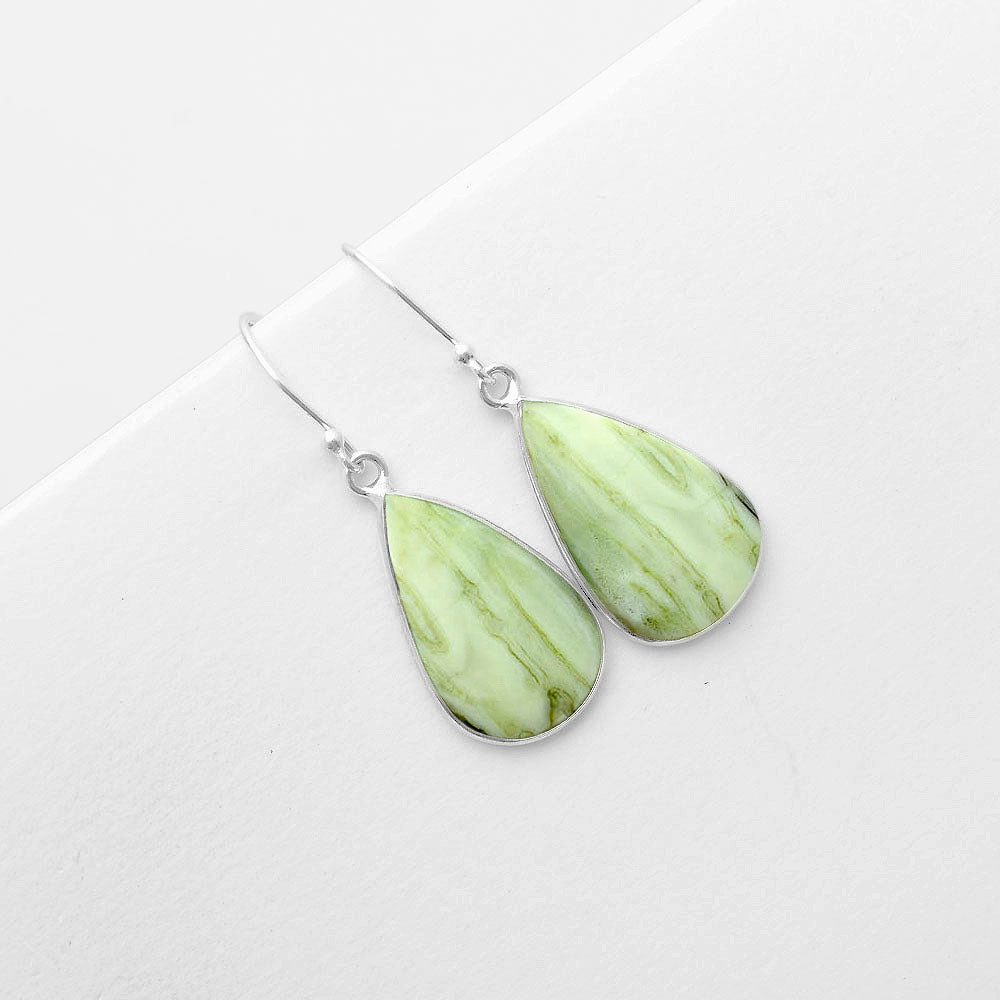 Natural Serpentine Earrings E-1001 SDE57402