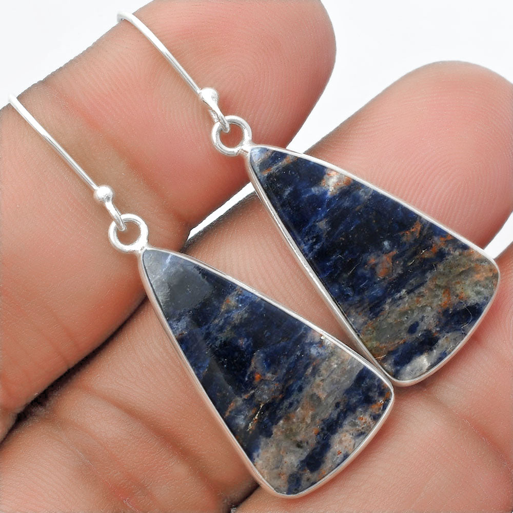 Natural Sodalite Earrings E-1001 SDE57522