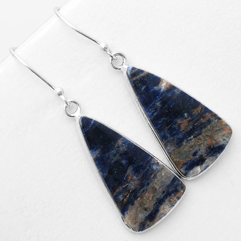 Natural Sodalite Earrings E-1001 SDE57522