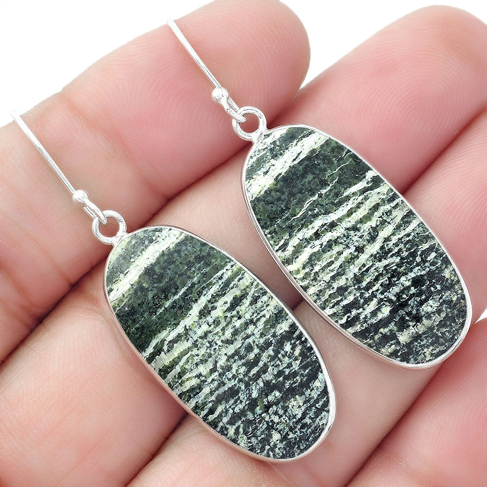 Natural Chrysotile Earrings E-1001 SDE57722