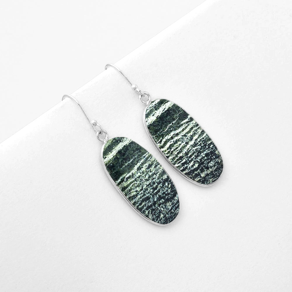 Natural Chrysotile Earrings E-1001 SDE57722