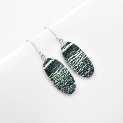 Natural Chrysotile Earrings E-1001 SDE57722