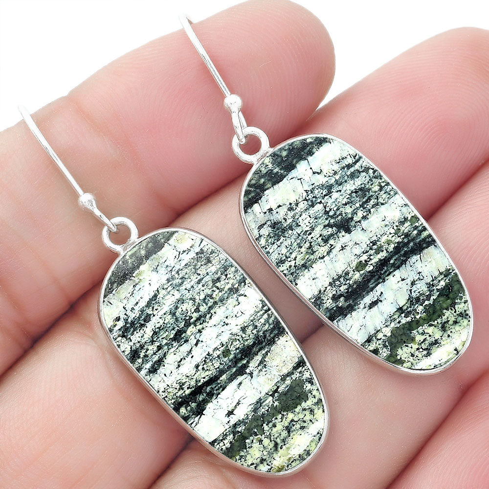 Natural Chrysotile Earrings E-1001 SDE57737