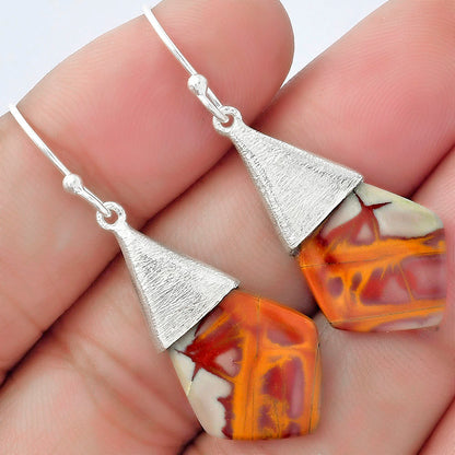 Natural Noreena Jasper Earrings E-1083 SDE58869