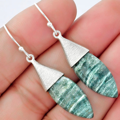 Natural Larsonite Jasper Earrings E-1083 SDE58893