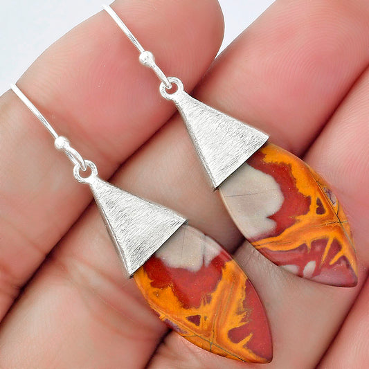 Natural Noreena Jasper Earrings E-1083 SDE58895