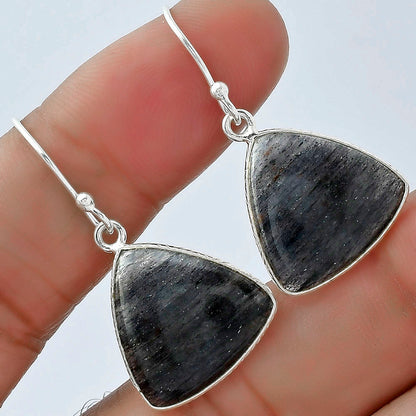 Natural Purple Aventurine Earrings E-1001 SDE58988