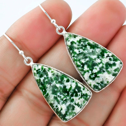 Natural Dioptase Earrings E-1001 SDE59004