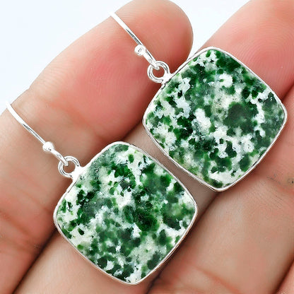 Natural Dioptase Earrings E-1001 SDE59033