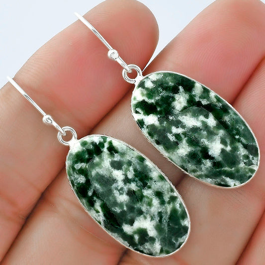 Natural Dioptase Earrings E-1001 SDE59039
