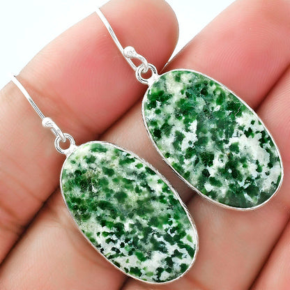 Natural Dioptase Earrings E-1001 SDE59120