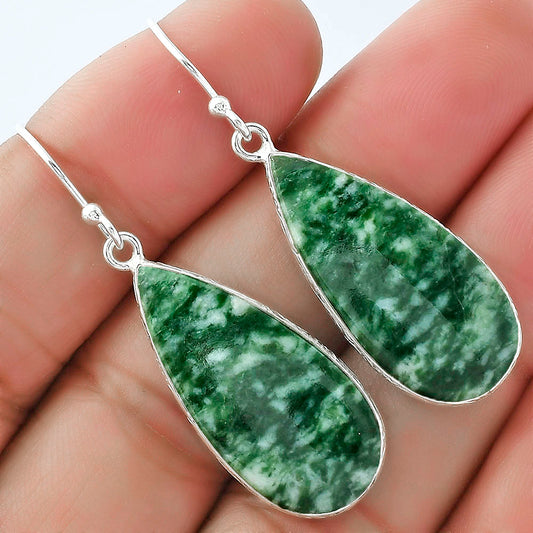 Natural Dioptase Earrings E-1001 SDE59153