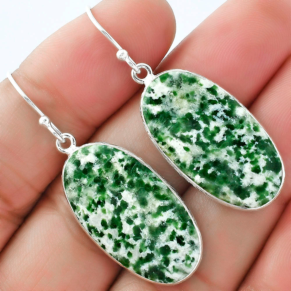 Natural Dioptase Earrings E-1001 SDE59168