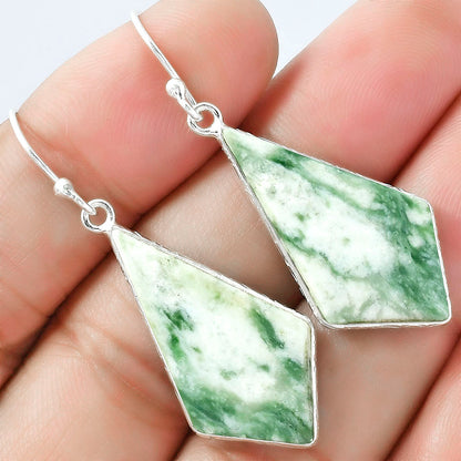 Natural Dioptase Earrings E-1001 SDE59195