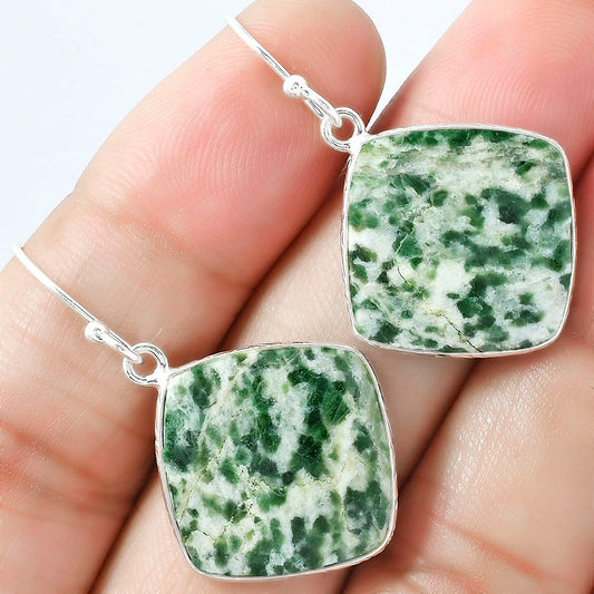 Natural Dioptase Earrings E-1001 SDE59269