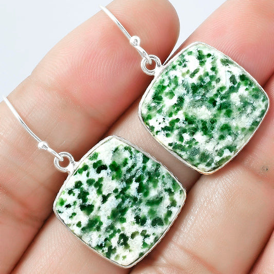 Natural Dioptase Earrings E-1001 SDE59277