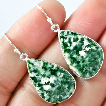 Natural Dioptase Earrings E-1001 SDE59286