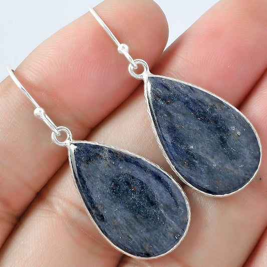 Natural Purple Aventurine Earrings E-1001 SDE59326