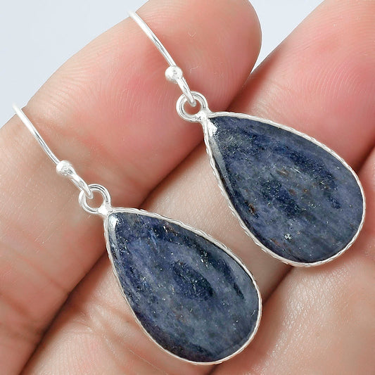 Natural Purple Aventurine Earrings E-1001 SDE59328