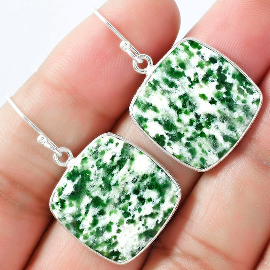 Natural Dioptase Earrings E-1001 SDE59402