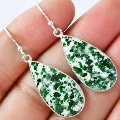 Natural Dioptase Earrings E-1001 SDE59447