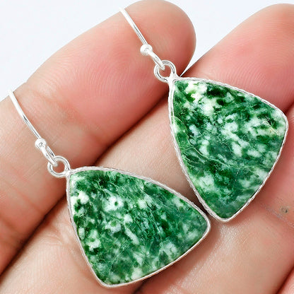 Natural Dioptase Earrings E-1001 SDE59463