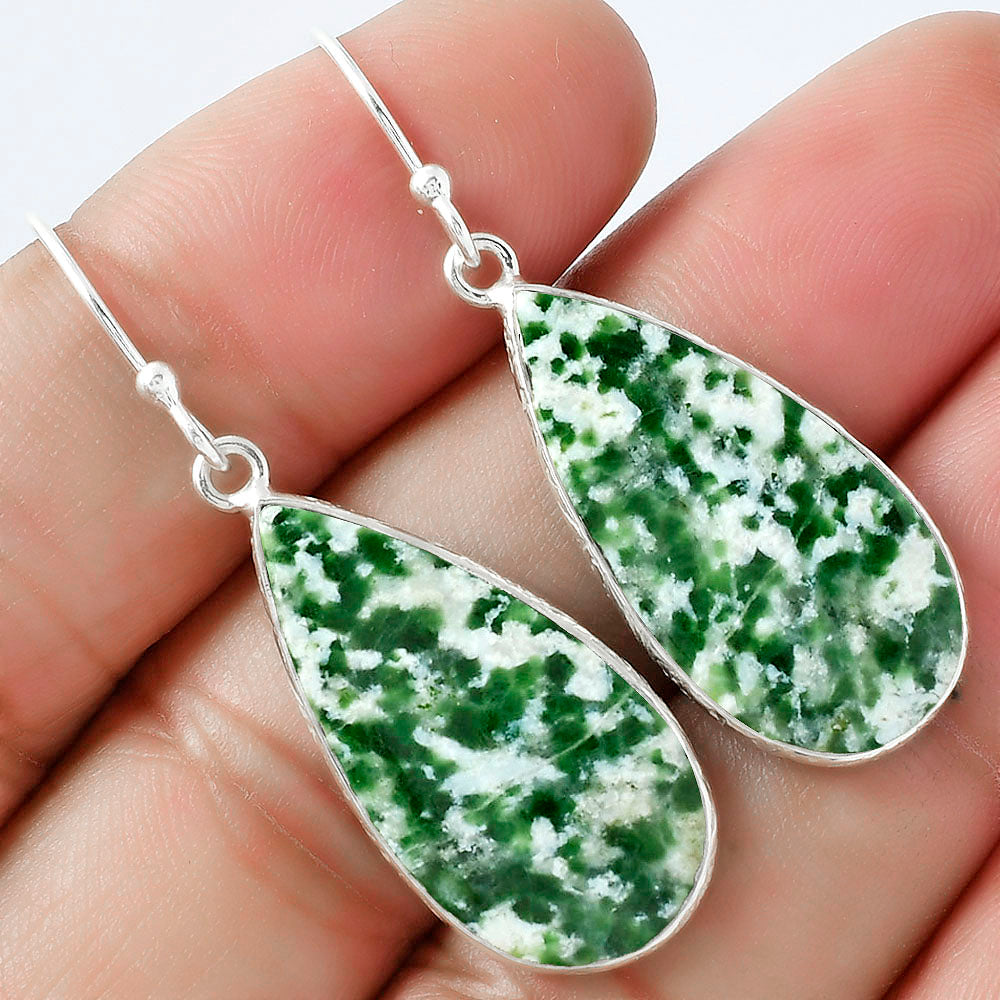 Natural Dioptase Earrings E-1001 SDE59480