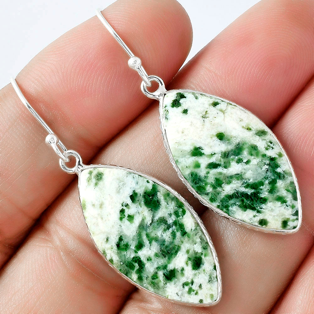 Natural Dioptase Earrings E-1001 SDE59497