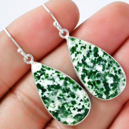 Natural Dioptase Earrings E-1001 SDE59501